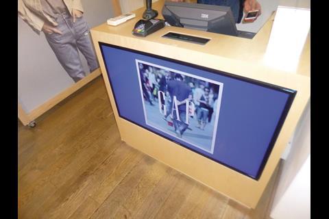 This small unit neither looks nor feels like an interior from the all-American purveyor of casualwear.